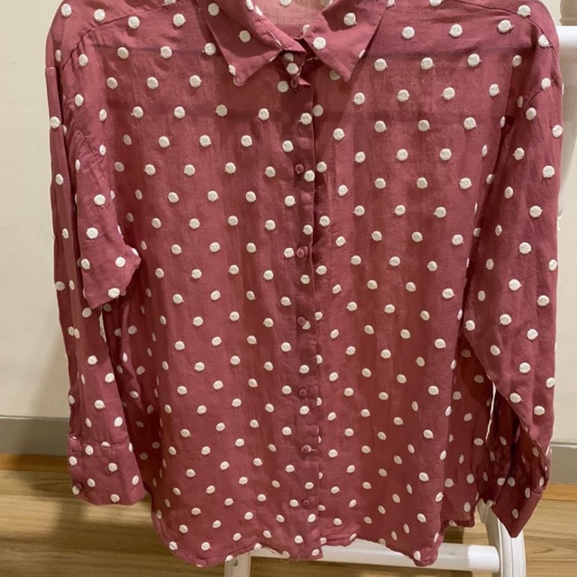 Zara Polkadot Blouse