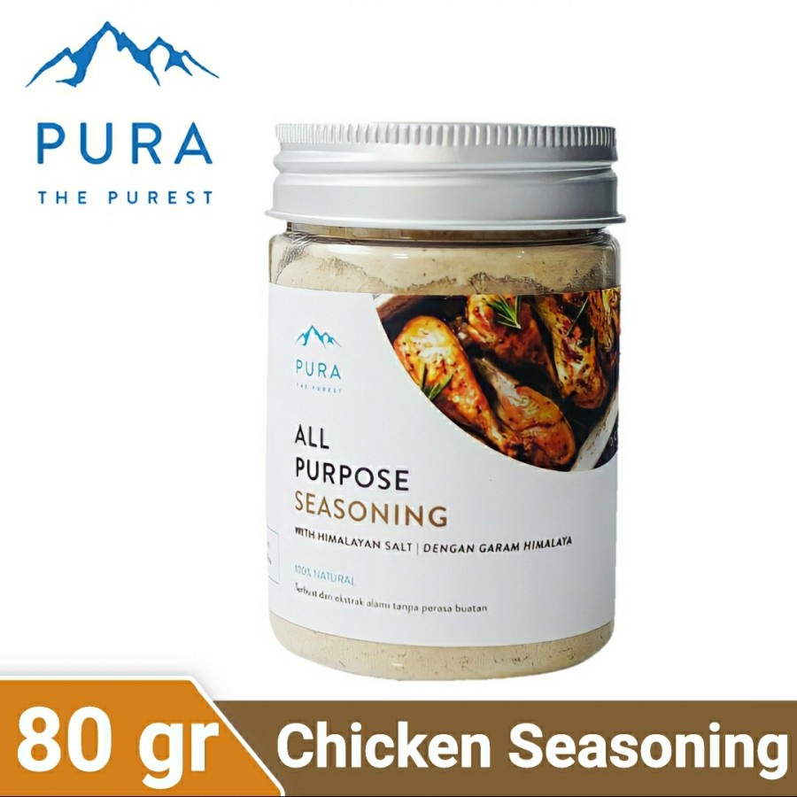 

PURA Seasoning Chicken (ayam) with himalayan salt - 80 gram