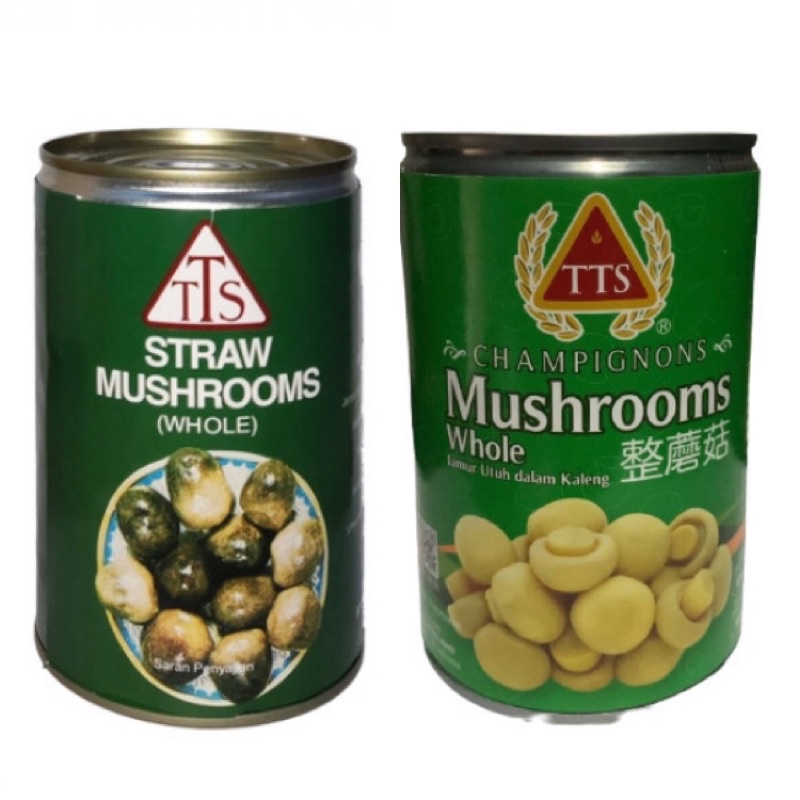 

TTS Mushroom 425gr/TTS Straw Mushroom Whole/Jamur Kancing Kaleng/Jamur Kancing TTS / Naraya Mushroom / Jamur Kaleng/straw mushroom tts - jamur merang kaleng 425 gr