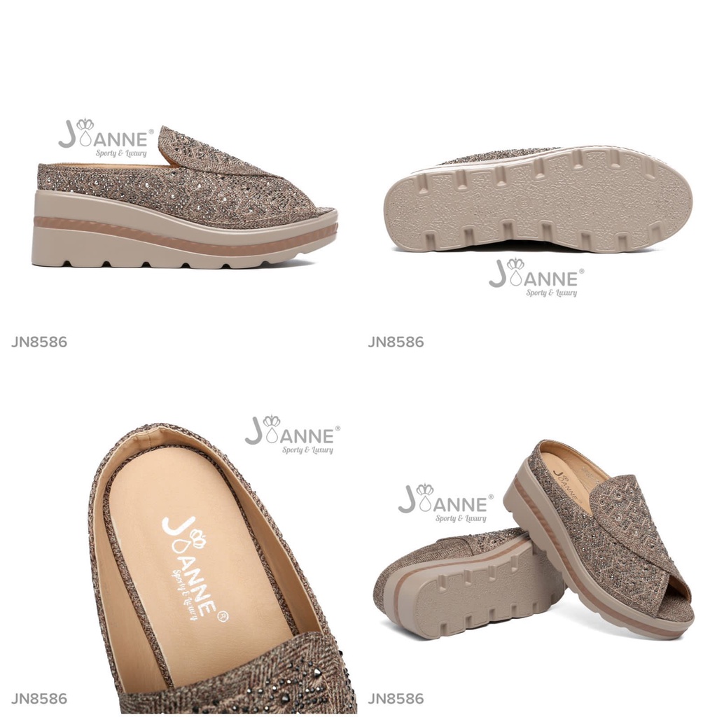 JOANNE Sepatu Wanita Wedges Shoes #JN8586 ORIGINAL