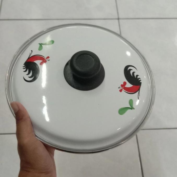 ;&;&;&;&] BASKOM PANCI ENAMEL TUTUP AYAM JAGO