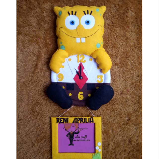 JAM JUMBO KARAKTER #SPONGEBOB #PIKACHU