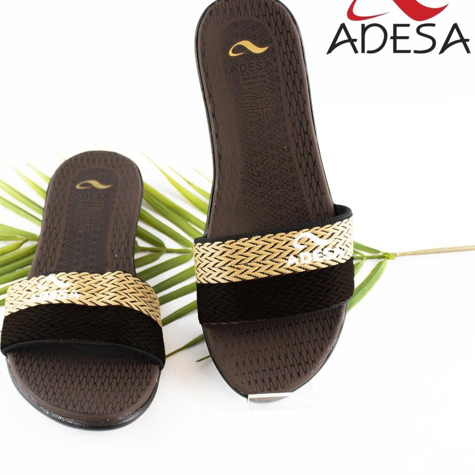 Z14$QP .Sandal slop wanita Turki Import / Sendal Wanita Turkey Slop - Adesa Turkiy (Asli) 37/40 - Ga