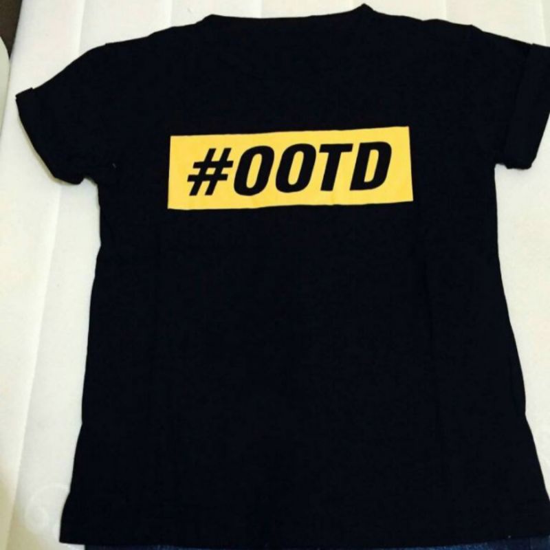 Kaos wanita OOTD Tumblr Tee all size t-shirt perempuan