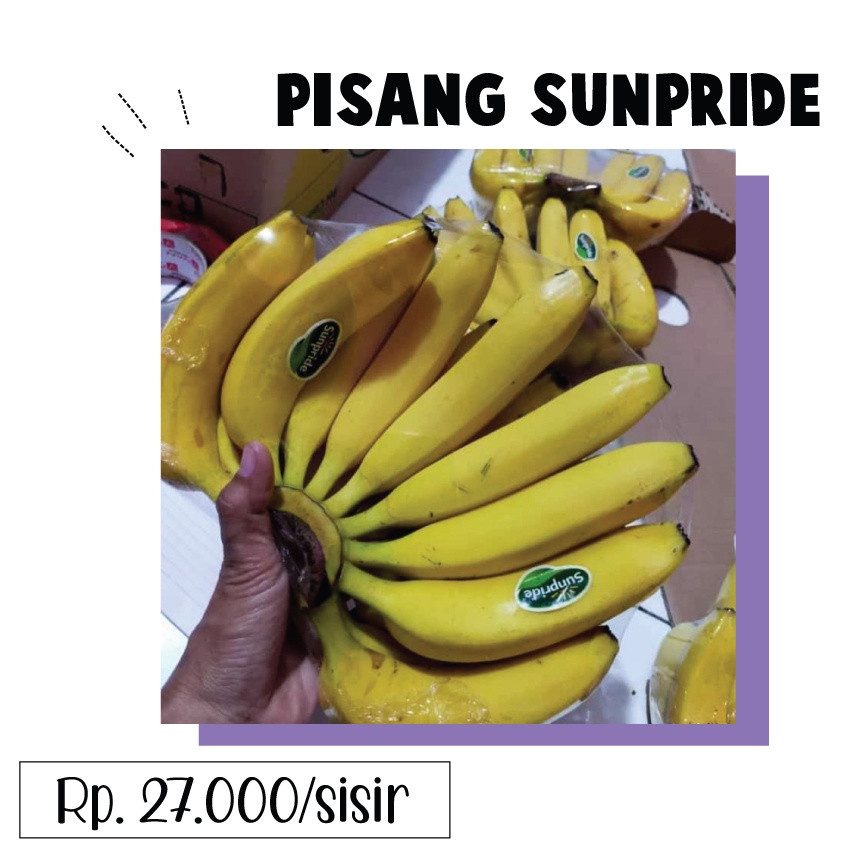 

Pisang Sunpride