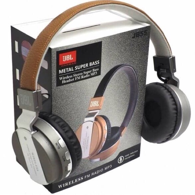 JBL JB55 Metal Super Bass Wireless Bluetooth Headset