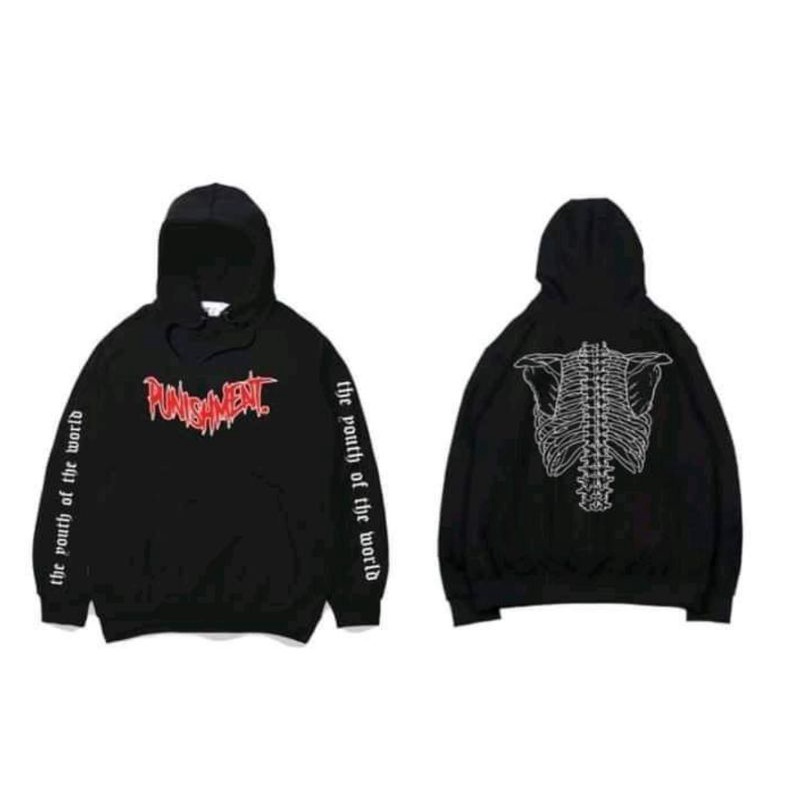 jaket Hoodie original punishment