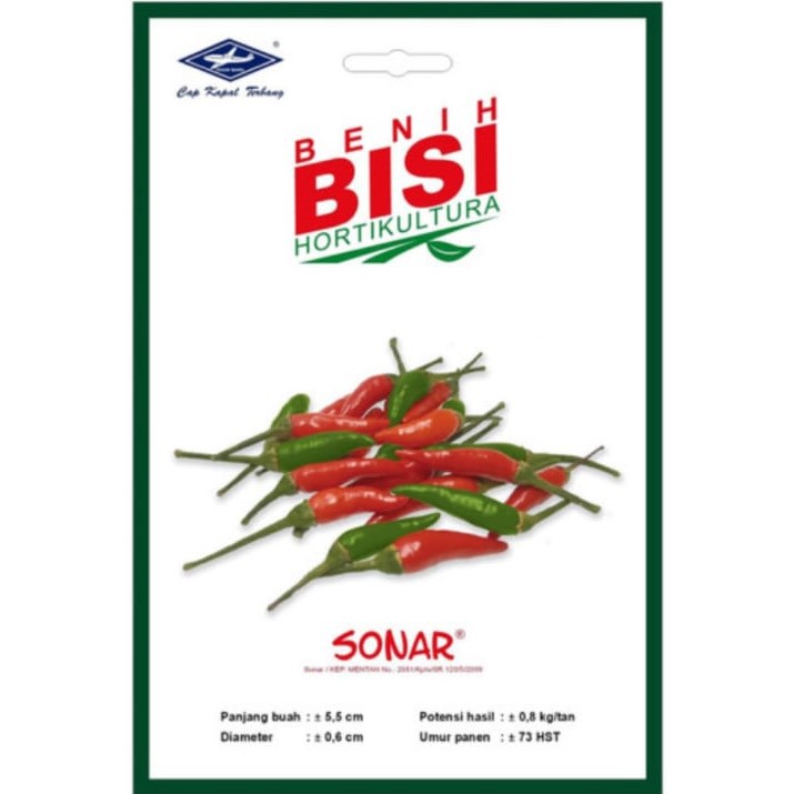 Benih Bisi (Cap Kapal Terbang) - Cabe Rawit Sonar F1