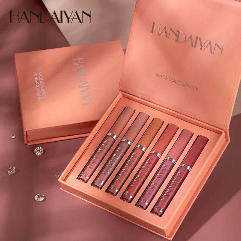 HANDAIYAN Matte Liquid Lipstick Set