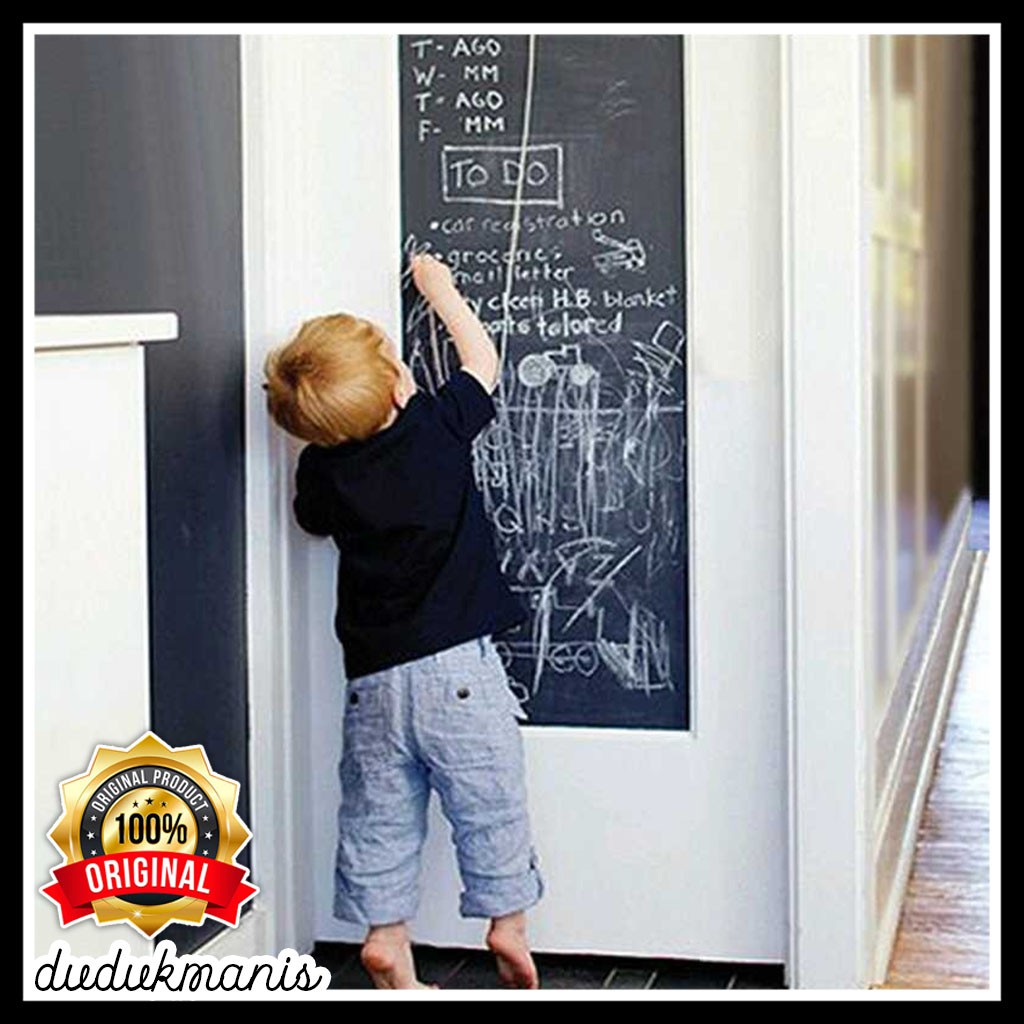 

Stiker Dinding Papan Tulis Kapur Flexible Papan Tulis Tempel Sticker PER-442