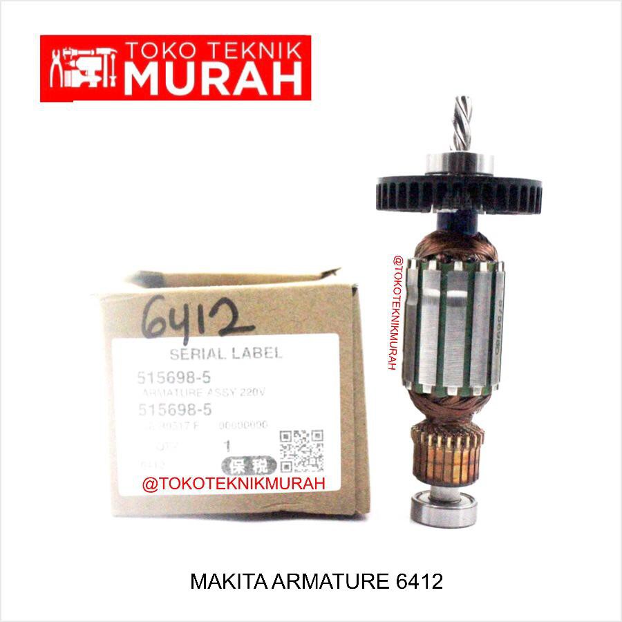 Makita Armature 6412 - Angker 6412 Asli Original