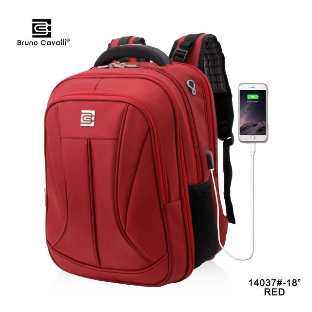 Tas ransel kuliah bruno cavalli 14037
