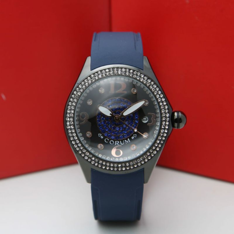 jam tangan terlaris CORUM 4cm. 185rb. case htm