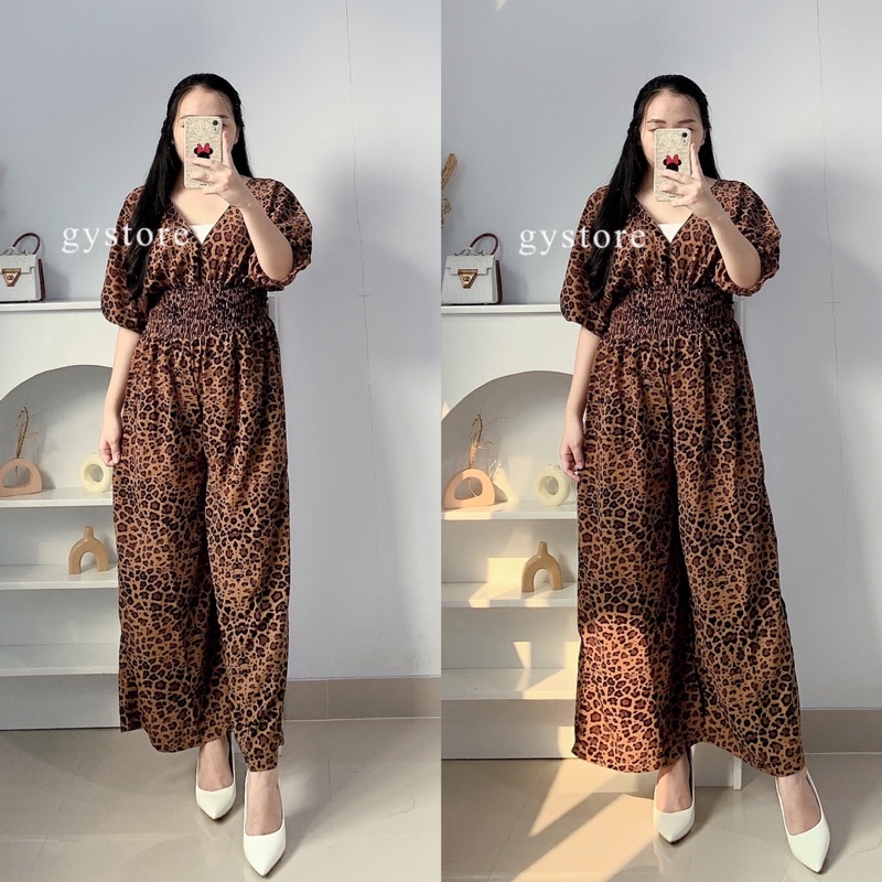 Jumpsuit Leopard 413 | Jumpsuit Jumbo