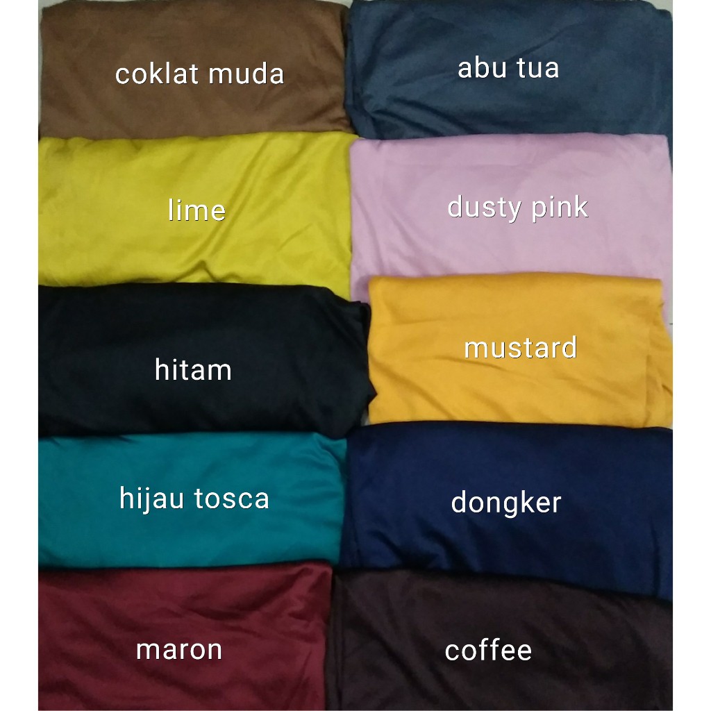 Hijab Instant Bergo Cadar Jumbo