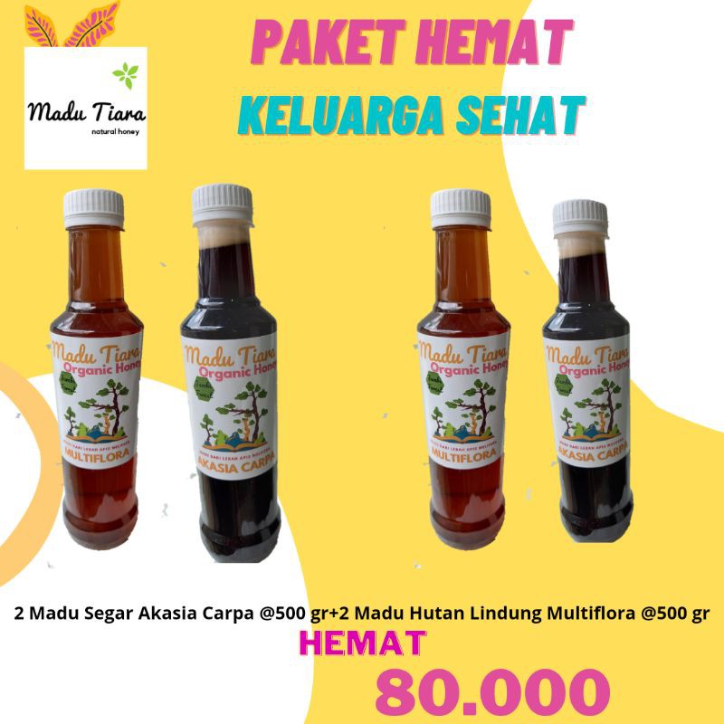 

Paket Hemat Madu 2kg