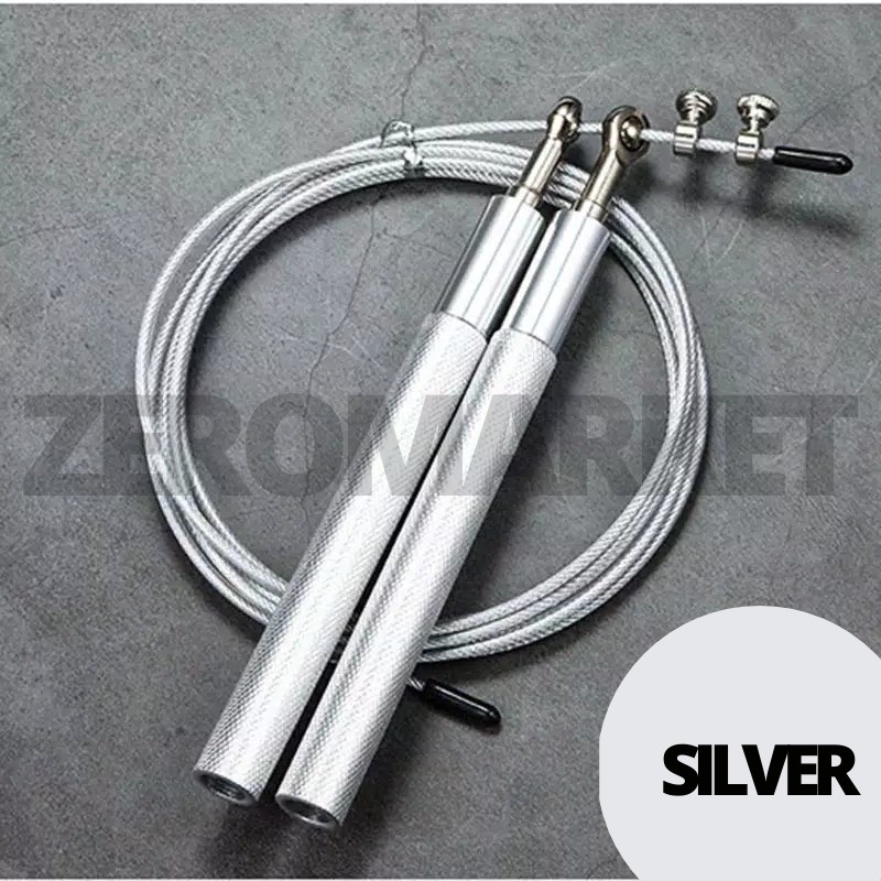 HIGH QUALITY JUMP ROPE LOMPAT TALI SKIPPING - ADJUSTABLE JUMP ROPE CROSSFIT