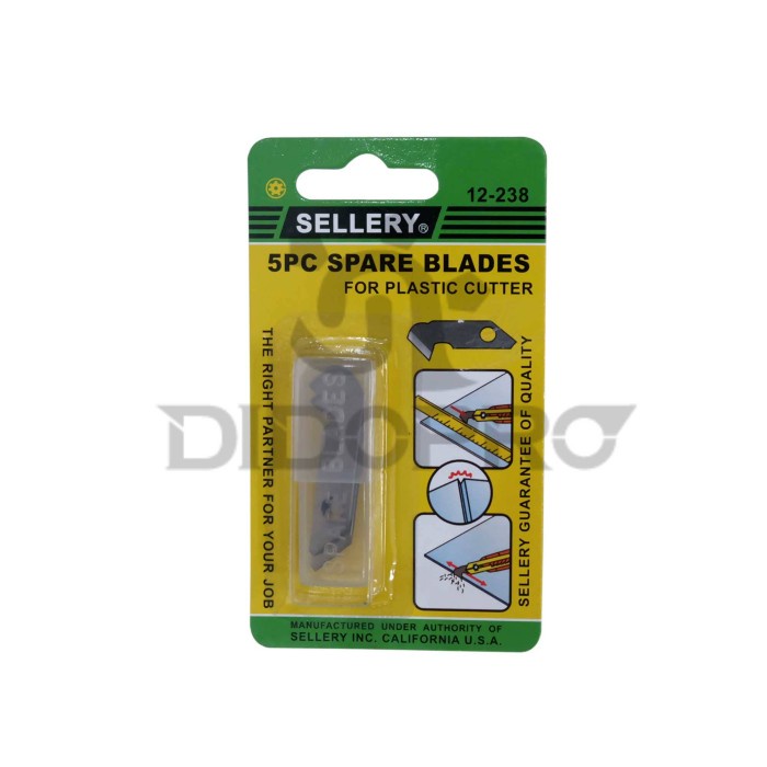 

TERLARIS Isi Cutter Acrylic Sellery 5pcs / Akrilik / Acrilic / Plastik Cutter