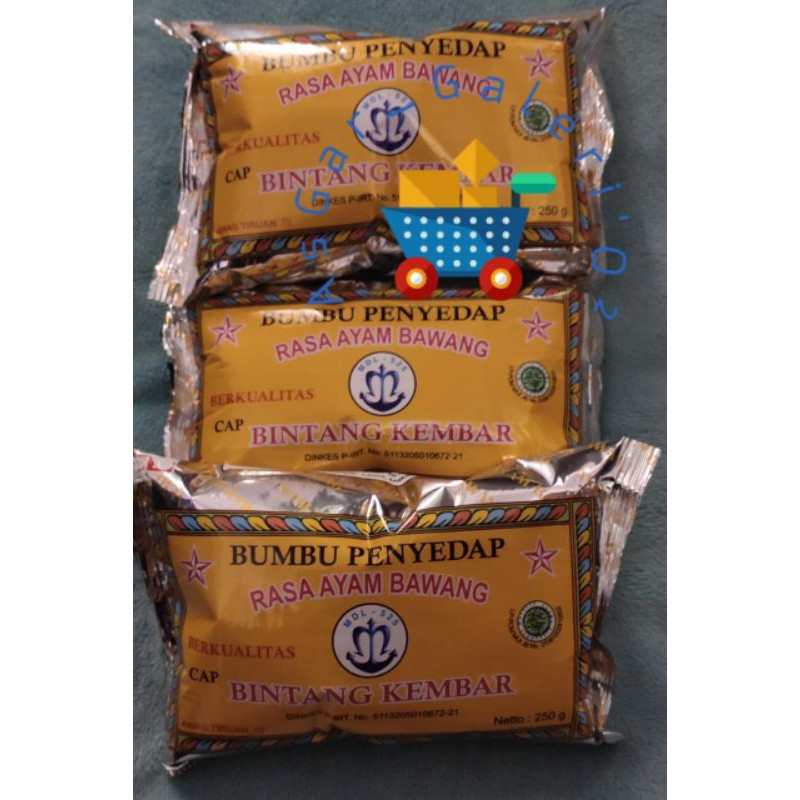 

Bumbu atom 250gr Rasa ayam bawang cap bintang garut