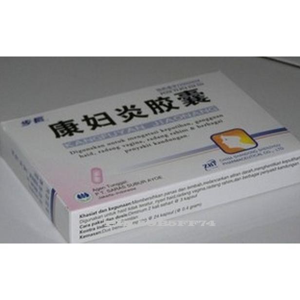 BRIDGETT Kangfuyang Jiaonang obat keputihan