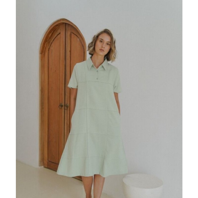 Pelunasan Maven Reverie Dress in Green Sprout (booked)