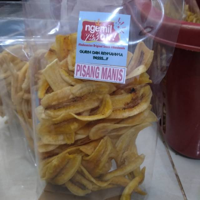 

Kripik pisang manis