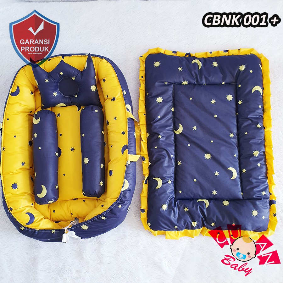 Paket Kasur Bayi Perahu Plus Bed Cover Bayi Motif Starmoon ...