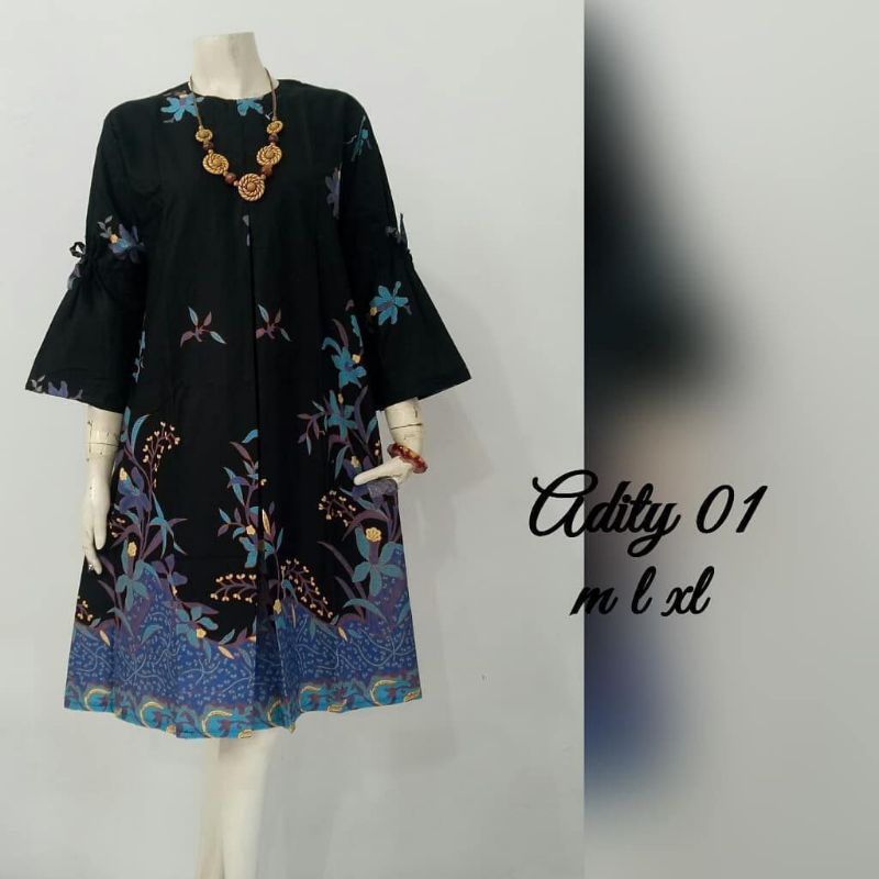 tunik batik cantik tunik batik wanita modern tunik batik Pekalongan grosir Tunik murah