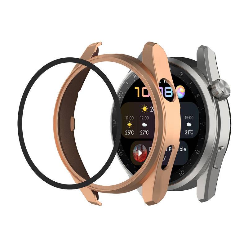 Case Tempered Glass Pelindung Layar Smartwatch Huawei GT3 GT2 Pro 42 46 MM GT2E Watch3 Pro 46 48mm Huawei Honor Magic2 46mm