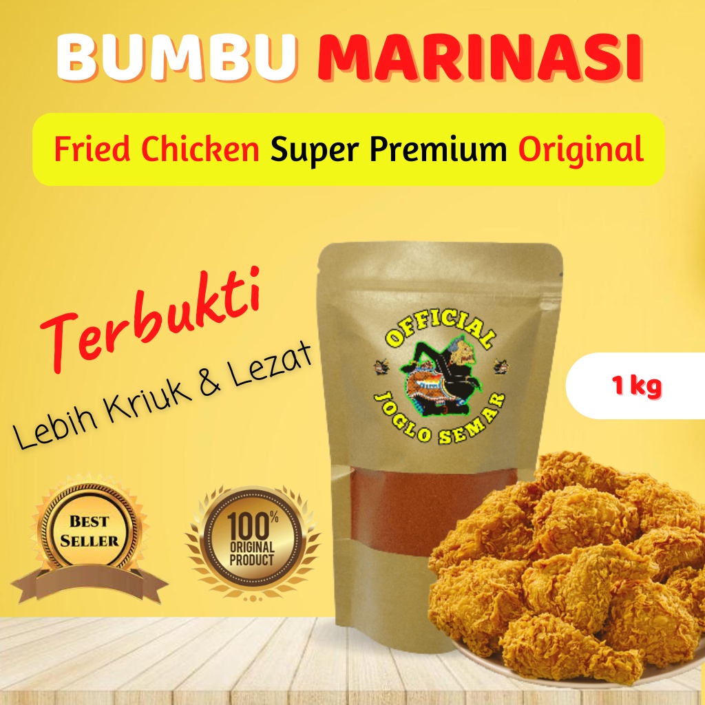 

Bumbu Marinasi Original Fried Chicken (KFC) Super Premium 1 kg