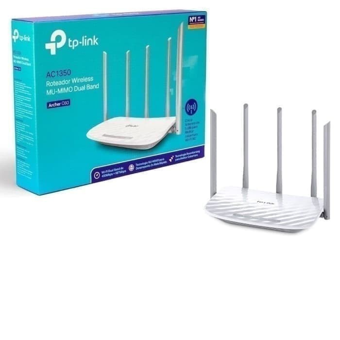TPLINK ARCHER C60 AC1350 WIRELESS DUAL BAND ROUTER