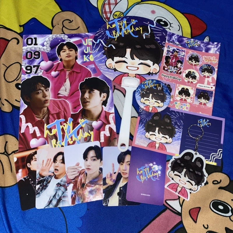 JUNGKOOK BIRTHDAY KIT (ART BY BORABORA)