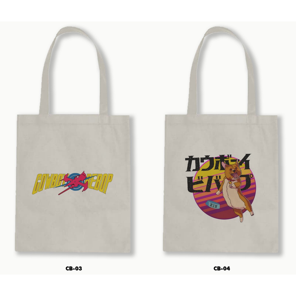 TOTE BAG BLACU - COWBOY BEBOP