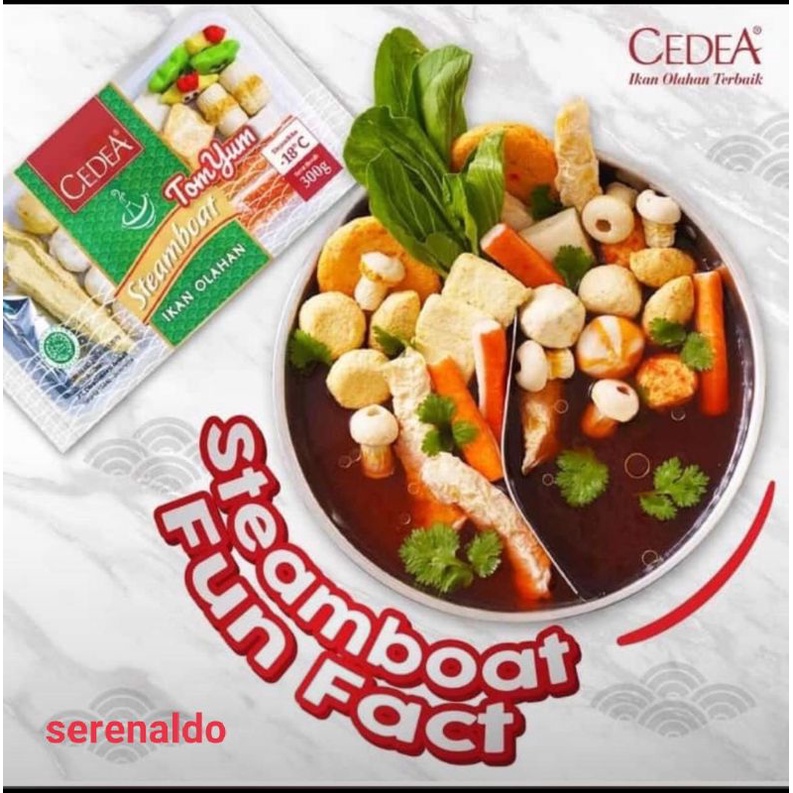 

STEAMBOAT CEDEA TOM YUM 300GR