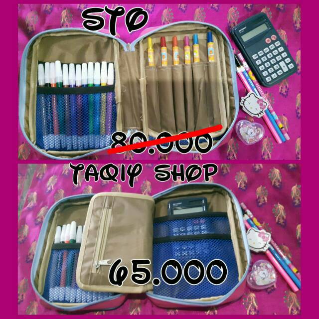 

Sto (tempat pencil/crayon,atk,makeup dll)