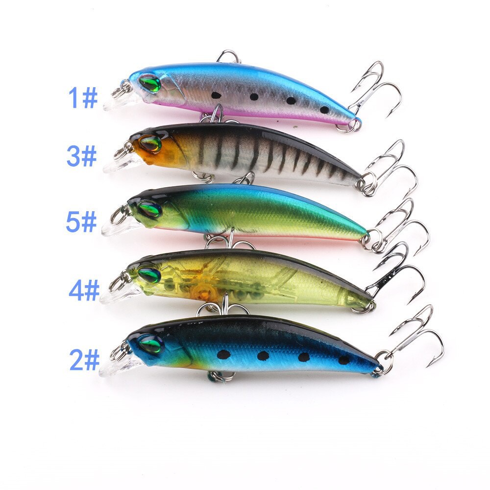 Umpan Lure Minnow Lure Umpan Pancing Mainan Buatan Casting Gabus 7CM Umpan Ikan Termurah Terbaru