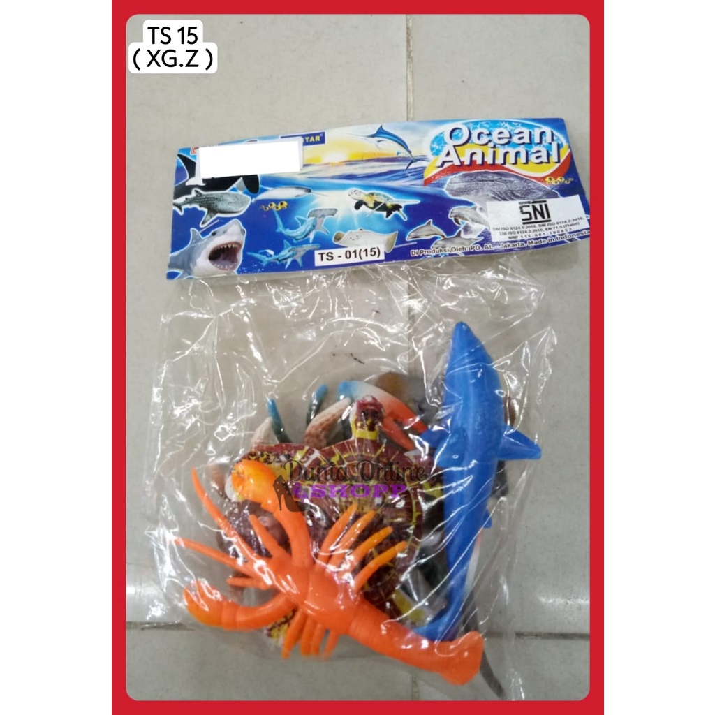 MAINAN OCEAN ANIMAL TS15 / MAINAN HEWAN LAUT / MAINAN ANIMAL OCEAN