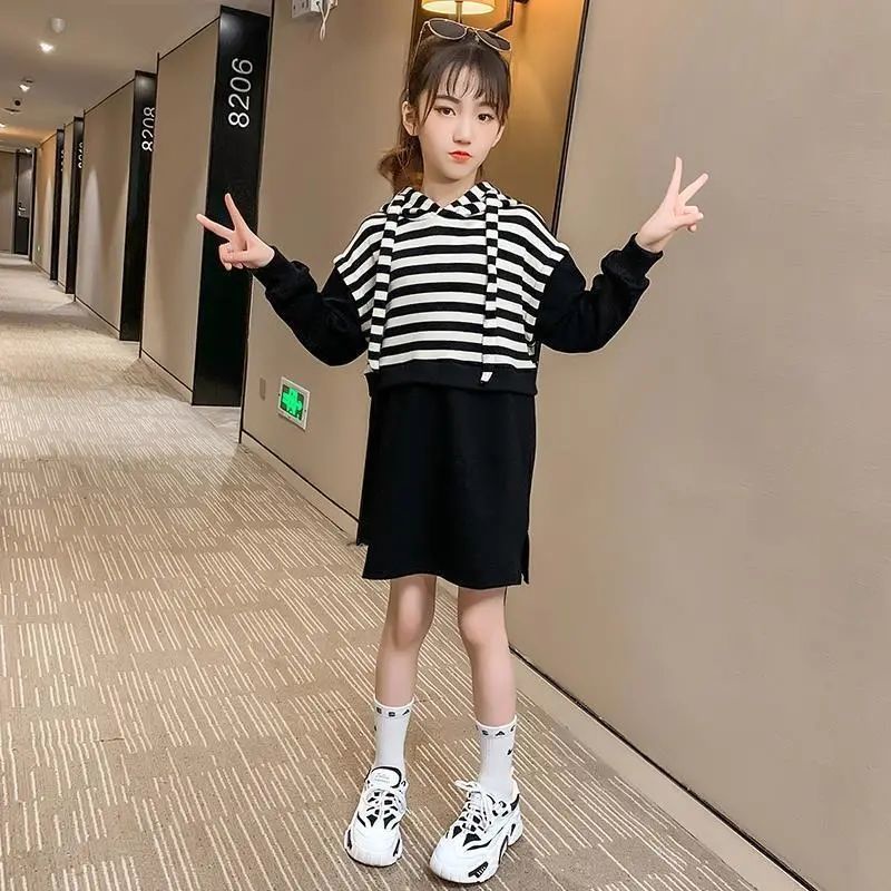 HappyOliver PASSWORD DRESS IVY Hoodie Dress Sweater 1 - 7 Tahun Baju Anak BerKualitas