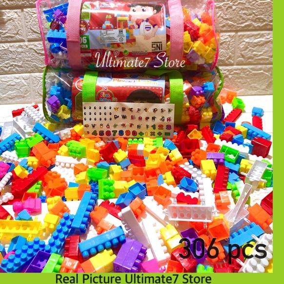 Terbaru.. LEGO BLOCK Mainan Anak Bongkar Pasang