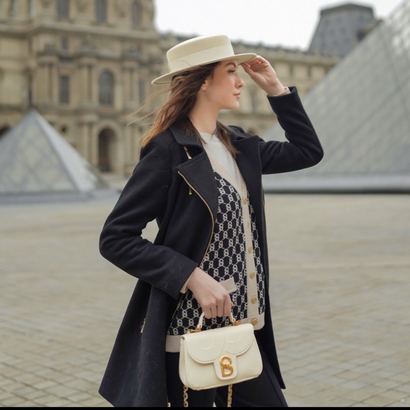 PL Alma Flap Bag Sugar - Buttonscarves