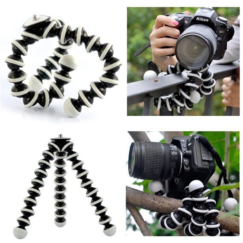 Tripod Camera &amp; Hp Gorillapod Flexible 360 Derajat Free Holder U