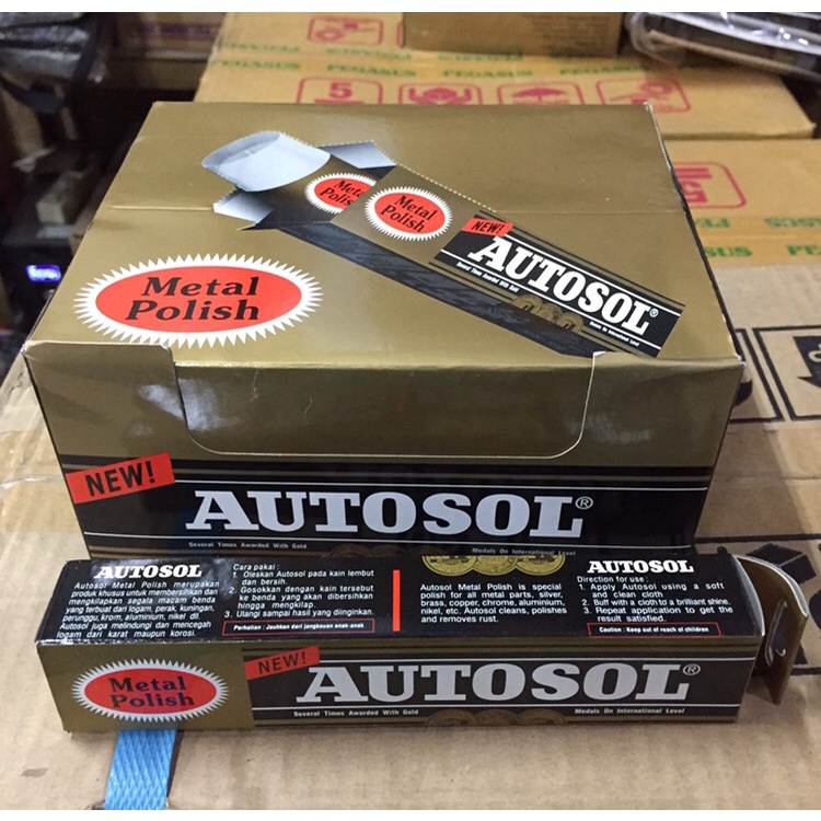 Autosol polish pembersih logam kuningan dan stainless - 50gr