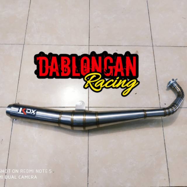 Knalpot kdx rx king standar racing thailand