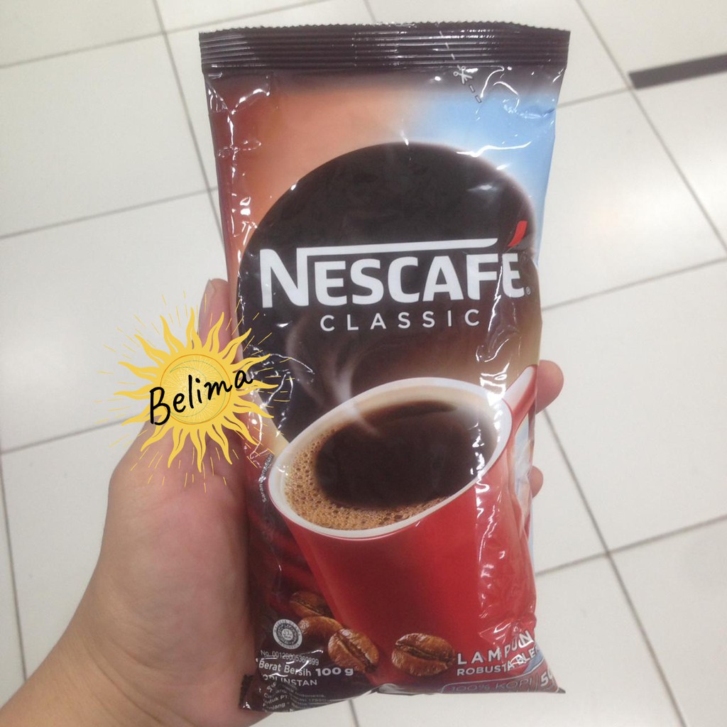 

Nescafe Kopi Classic Bag 50gr & 100gr