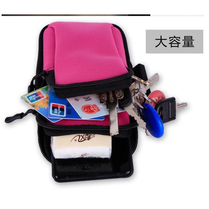 Tas HP/ Dompet HP untuk Olahraga di Lengan WaterProof Armband Running Gym FAS - 343