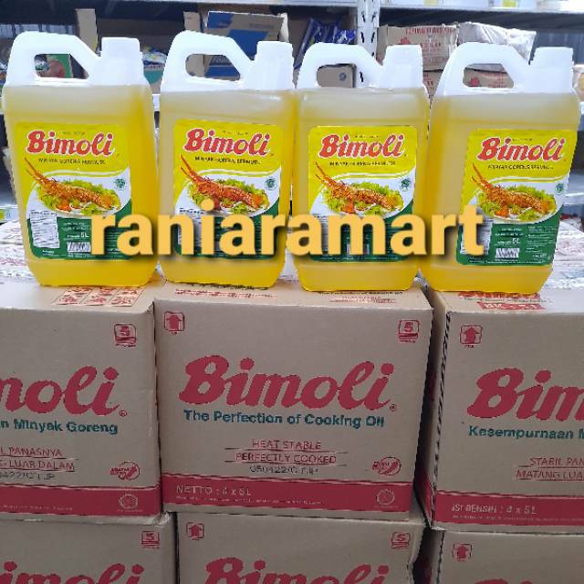 Minyak Goreng Bimoli 5 Liter Grosir Minyak Goreng Murah ...