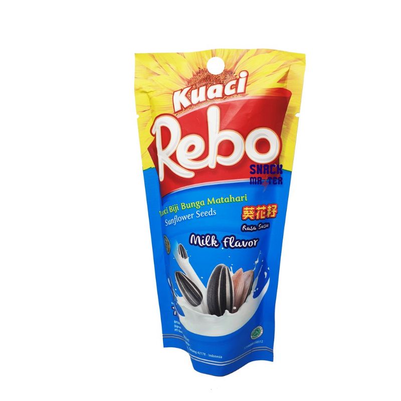 

Kuaci Rebo Medium Pouch Netto 70gr