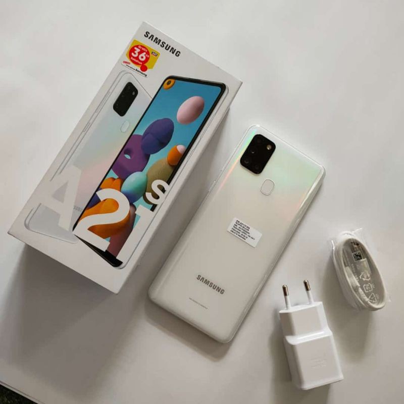 SECOND SAMSUNG GALAXY A21S 6/128 MULUS FULLSET GARANSI