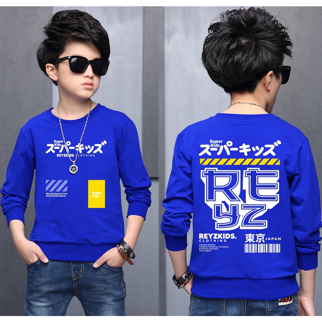 Switer Reyz Terbaru / Sweater Anak Laki-laki /  Sweeter Gaming Bahan Babyterry / FLAVA_STORE