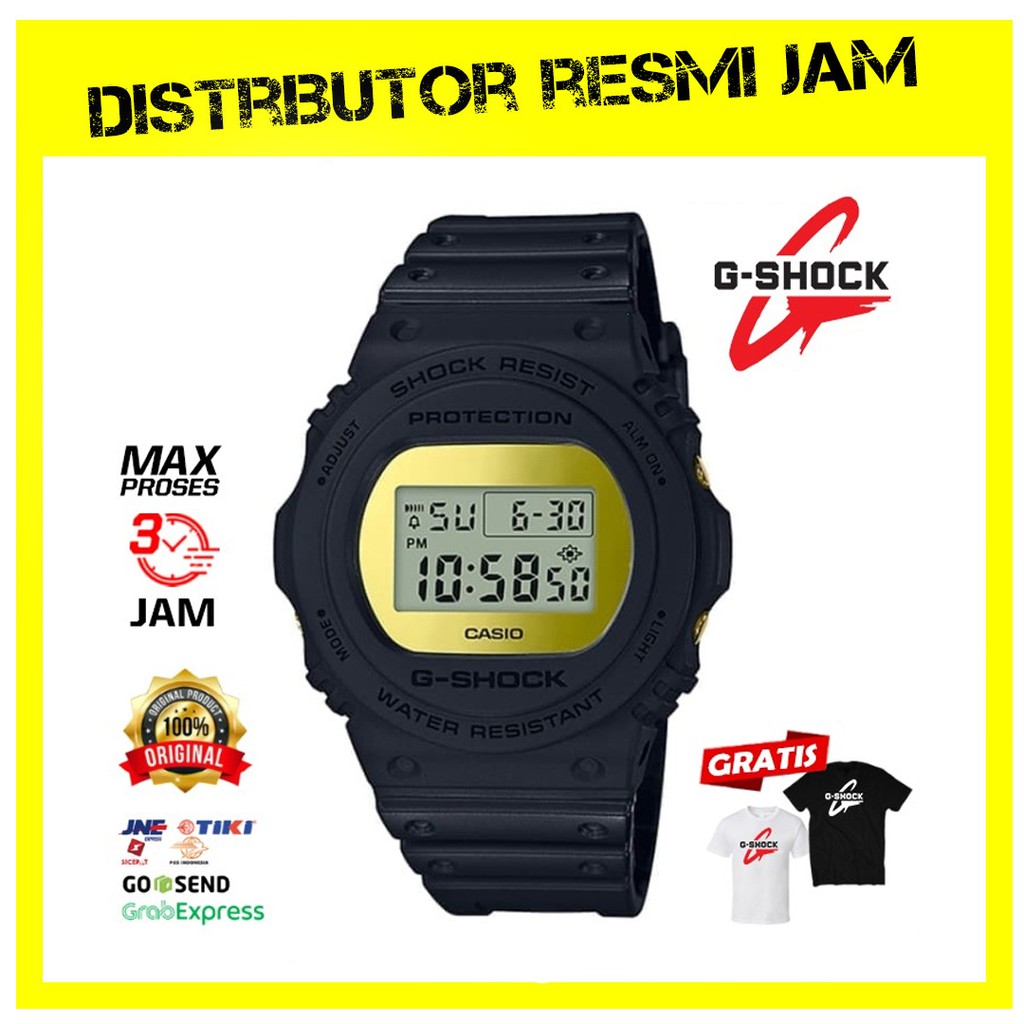 GShock DW-5700BBMB-1DR DW-5700 DW5700BBMB DW5700 Garansi Resmi 2 Tahun